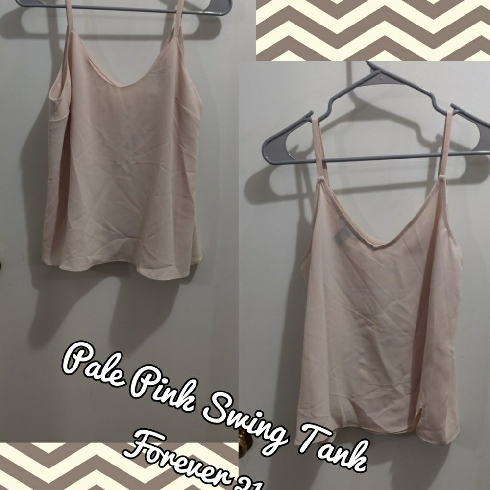 Pale Pink Swing Tank Top